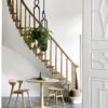 Oak Torsion Dining Table