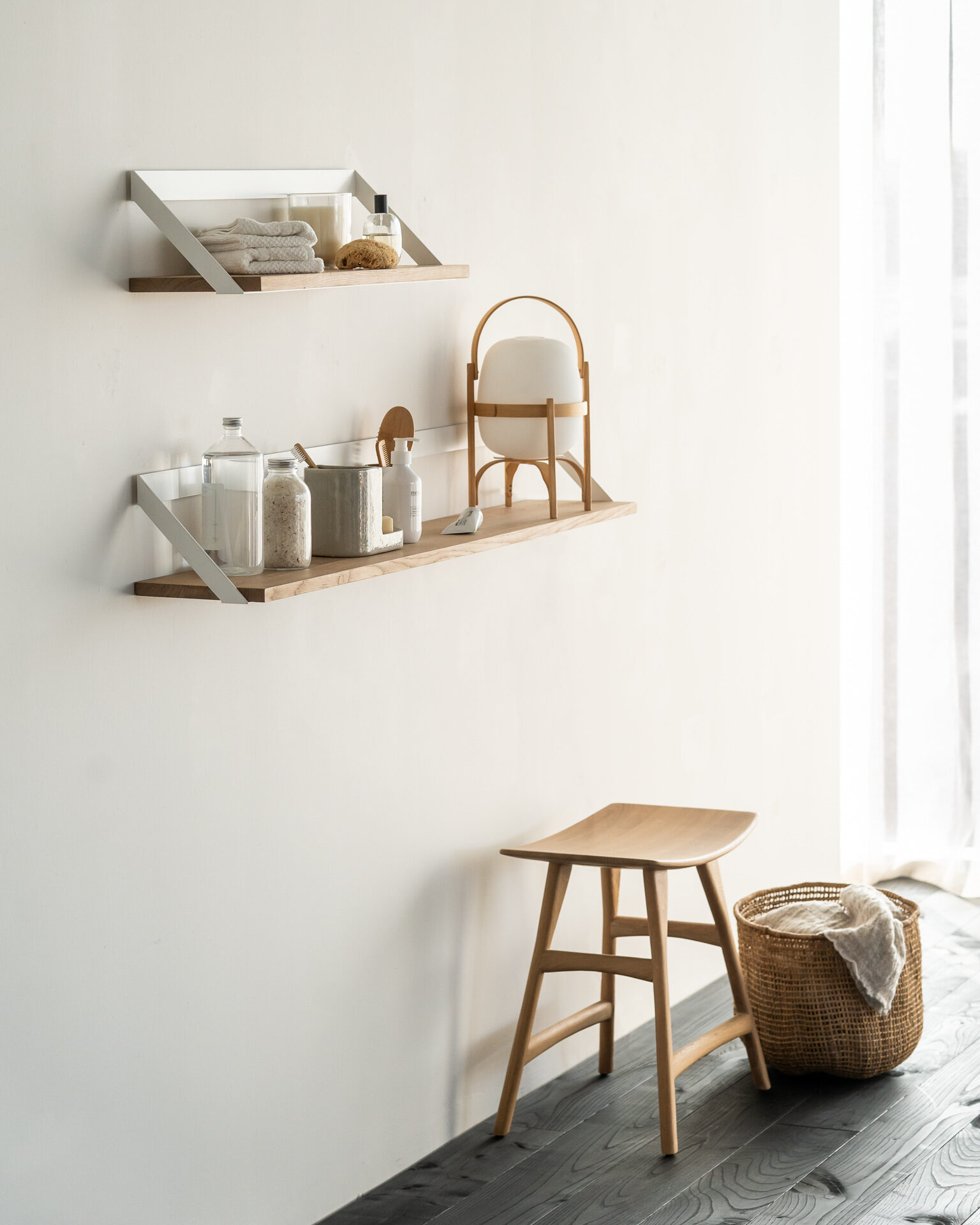 Ethnicraft Oak Osso Stool