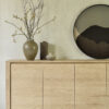 Oak Shadow Sideboard