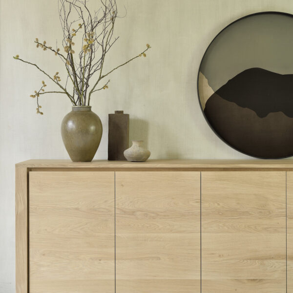 Oak Shadow Sideboard
