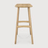Ethnicraft Oak Osso Counter Stool