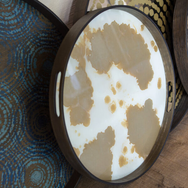 Organic glass tray