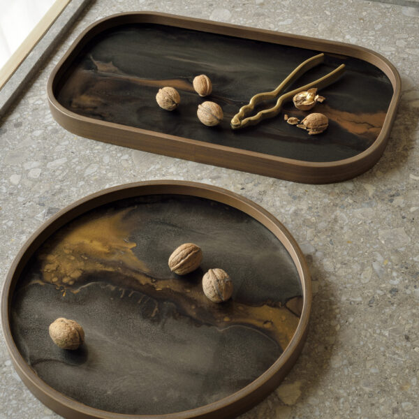 Organic valet tray