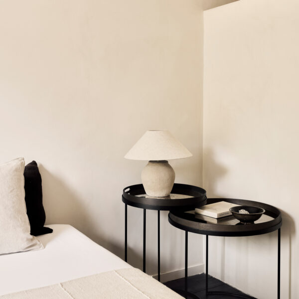 Tray side table set