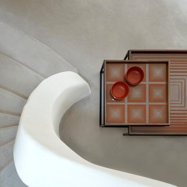 Tray coffee table set