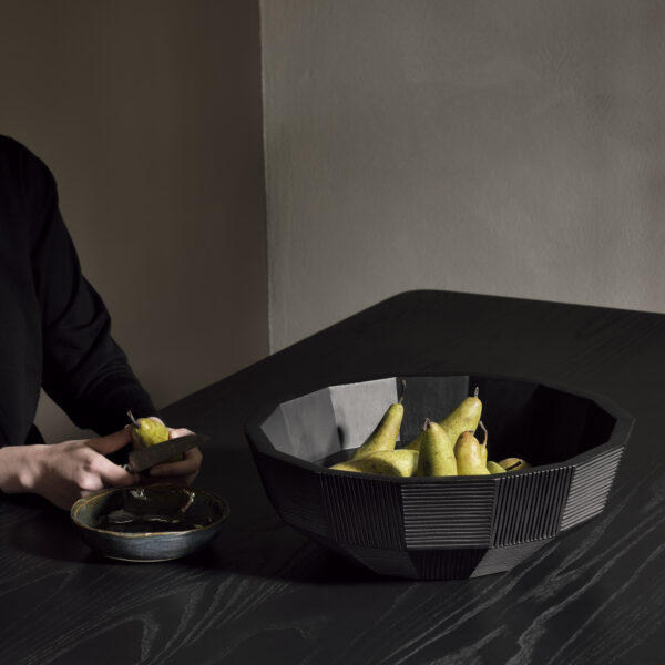 Striped bowl