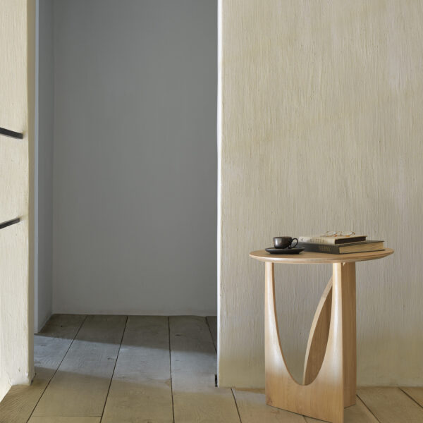 Geometric side table