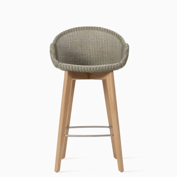 Avril Counter Stool Oak Base
