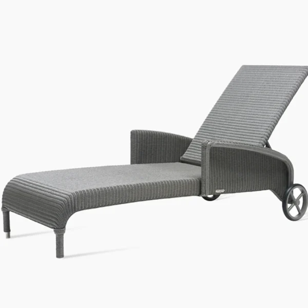 Dovile Sunlounger with Arms