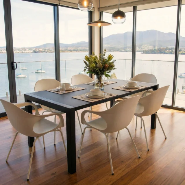 Timeless Italian design 🇮🇹
The Sushi Dining Table by Kristalia, designed by Bartoli Design, is all about refined simplicity and smart engineering.

Elegant, versatile, and beautifully balanced — even fully extended, the table keeps its slim profile with the legs staying perfectly at the ends.

Finished with a Fenix® NTM top, it has a soft, matte feel that’s warm to the touch, fingerprint-resistant, scratch-resistant, and easy to live with.

👉 Come into the shop and see the 125 + 2-leaf extension in person.
Minimal. Intelligent. Built to last.
-
-
-
-
-
#ItalianDesign #ModernDining #TimelessDesign #MinimalInteriors #ContemporaryFurniture #ExtendableTable #FenixNTM #ItalianFurniture #DesignDetails #InteriorDesignAustralia #ArchitectsLife #DesignLovers #HomeInspo #HobartInteriors #TasmanianDesign